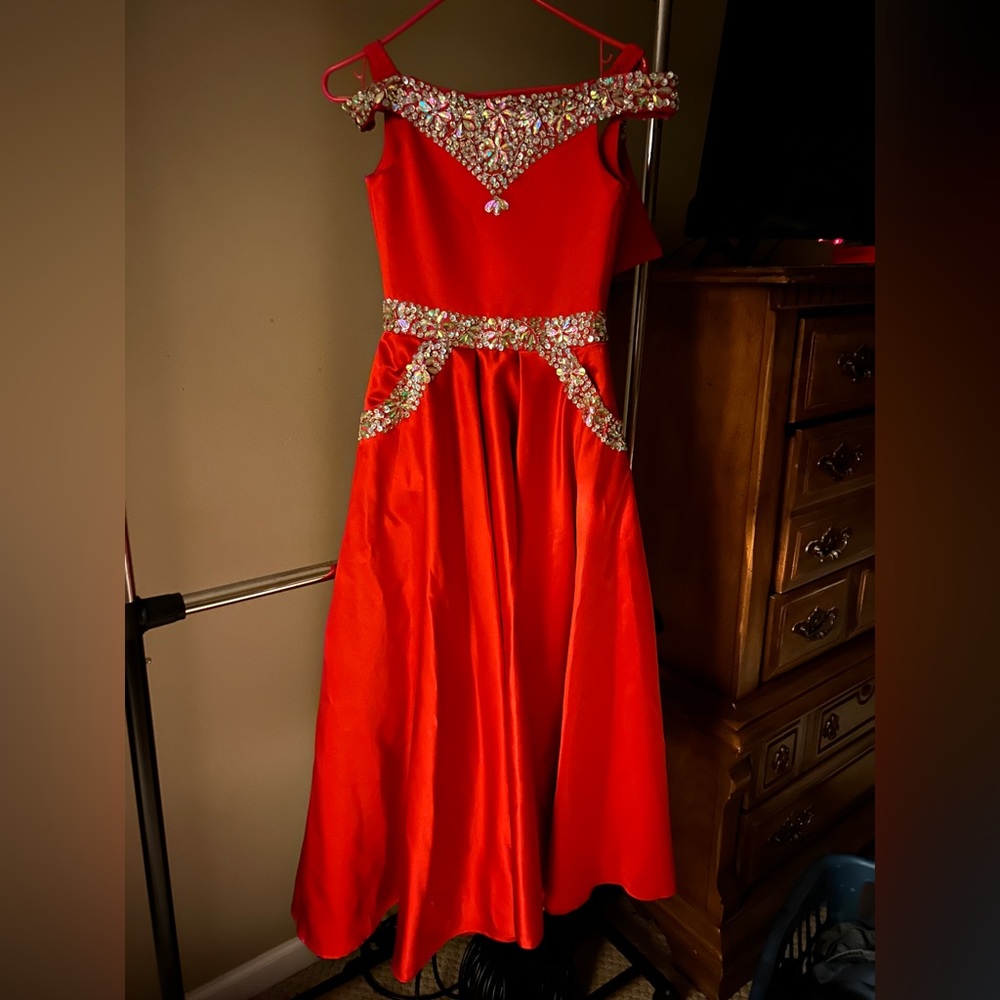 Girls size 10 Pageant Dress